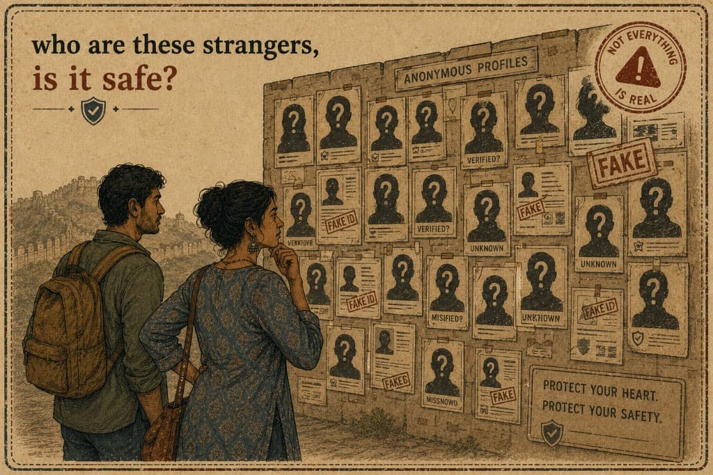 Who are these strangers — is it safe?