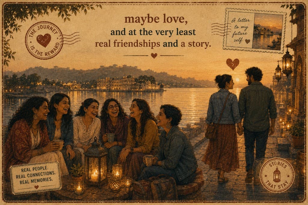 Udaipur · Kumbhalgarh — real friendships and a story